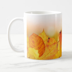 秋の落ち葉のマグカップ：フォトマグ（自然の情景シリーズ）（A） 5枚目の画像