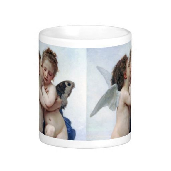 ブグロー『 ファースト・キス 』のマグカップ：フォトマグ（世界の名画シリーズ） 2枚目の画像