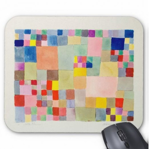 パウル・クレー『 Flora on sand 』のマウスパッド：フォトパッド