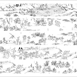 国宝・鳥獣人物戯画のマウスパッド 2：フォトパッド（ 日本の名画シリーズ ） 2枚目の画像
