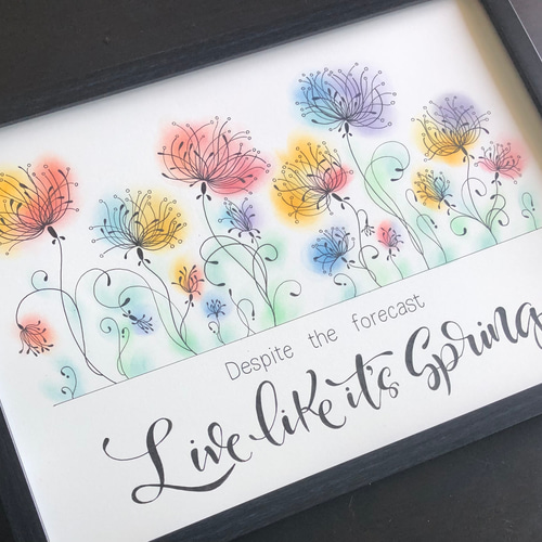 rimikaha様ご依頼用 ミント様ご依頼作品 A3サイズ イラスト hana 通販 12248598｜Creema