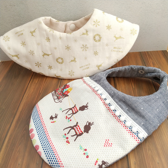 Creema限定☆クリスマススタイ2点セット(A) 白スタイとトナカイスタイ  