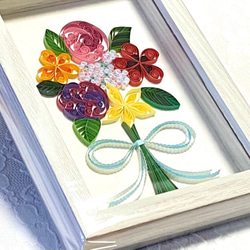 ペーパークイリングミニフレーム『コーヒータイム』 その他インテリア