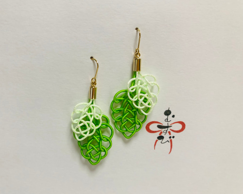 ぽっち★水引ピアス おまとめ5点 ぽっち様専用☆水引ピアス おまとめ5点 水引のアクセサリー＜ぽちぽち