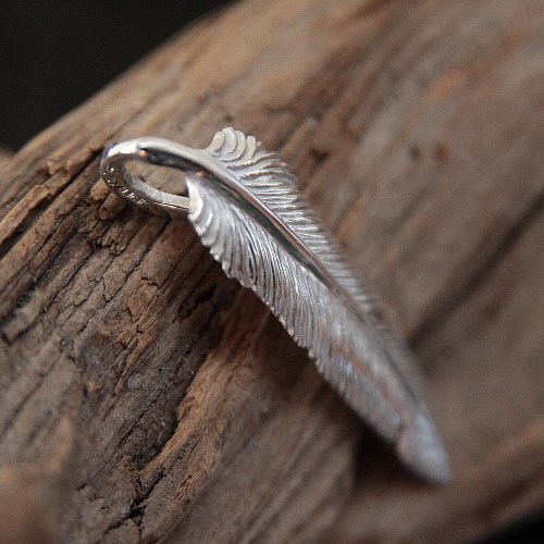 フェザーペンダント/Silver925
