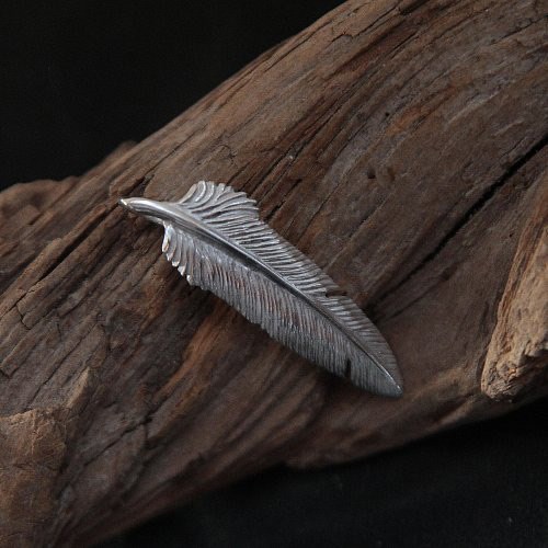 フェザーペンダント/Silver925