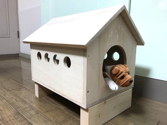 猫小屋  犬小屋  キャットハウス  ドッグハウス 猫ちぐら 小型犬 屋内 3枚目の画像