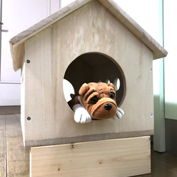 猫小屋  犬小屋  キャットハウス  ドッグハウス 猫ちぐら 小型犬 屋内 4枚目の画像