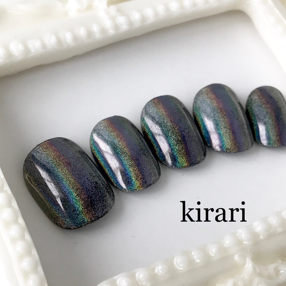 ブラックユニコーンネイル ネイルチップ（つけ爪） kirari 通販 