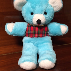 サロペットのオレンジ色のくまさん ぬいぐるみ Yukko 通販 14456186