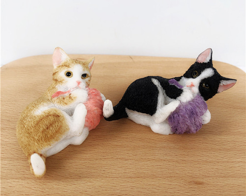 樹脂粘土 猫 ねこネコ その他置物 Sunny 通販 8406782|Creema 樹脂粘土 猫 ねこネコ その他置物 Sunny 通販 8406782|Creema