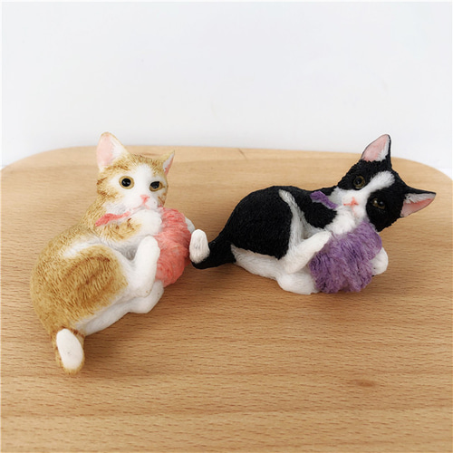 樹脂粘土 猫 ねこネコ その他置物 Sunny 通販 8406782｜Creema