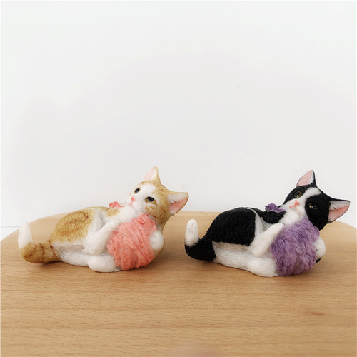 樹脂粘土 猫 ねこネコ その他置物 Sunny 通販 8406782｜Creema(クリーマ)