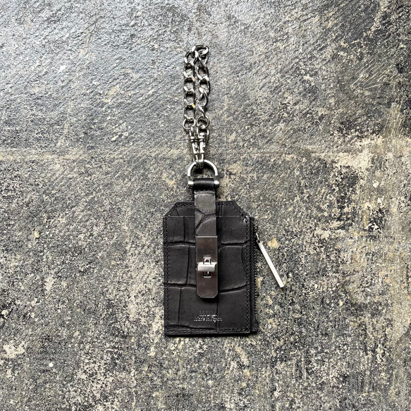 m.u.lボックスデータショルダークロコ型押し