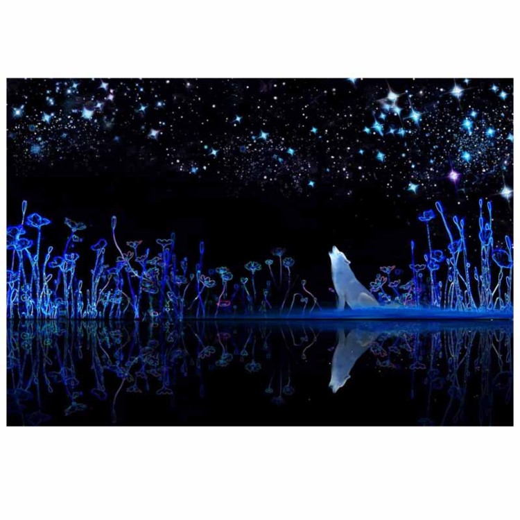 再×7販】僕はらあらあと高らかに歌う A4サイズ 絵画 lunariko
