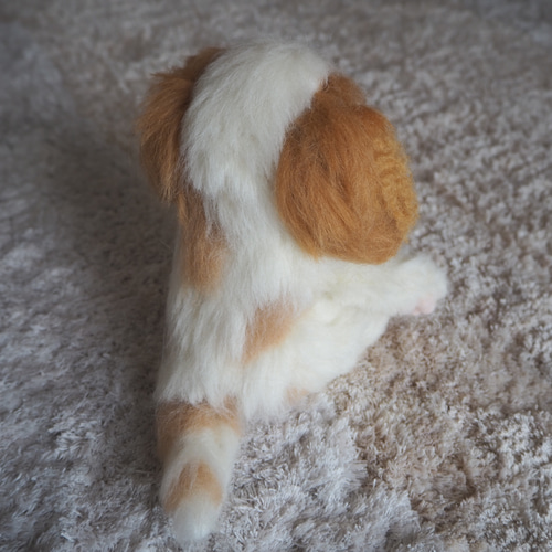 キャバリアの赤ちゃん＊＊羊毛フェルト 羊毛フェルト LOULOU