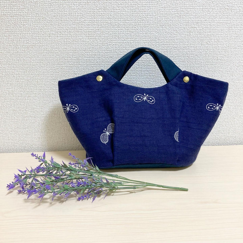 2024人気No.1の ☆ミナペルホネン☆ home circleとchouchoのマルシェバッグ トートバッグ
