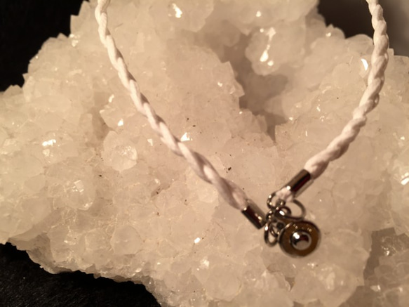 ①■Ｗｈｉｔｅ■　 tibetan silver　tree design　アンクレット 3枚目の画像