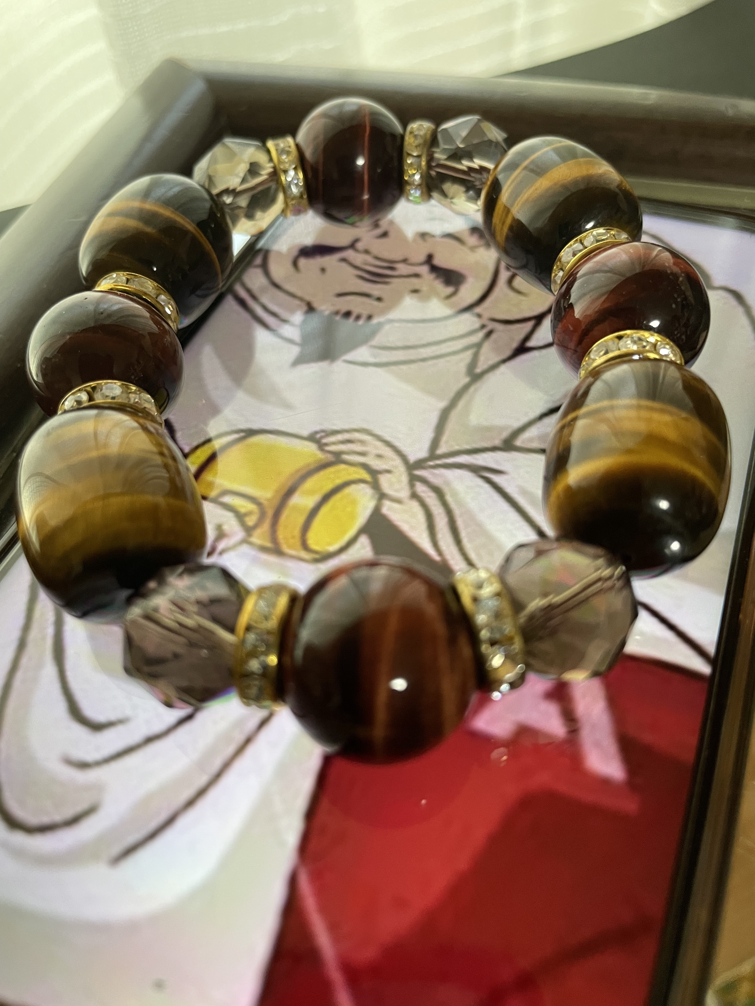 2022 干支 タイガーアイ 俵型 1本