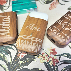 iQOS WOOD CASE (Aloha pineapple) 5枚目の画像