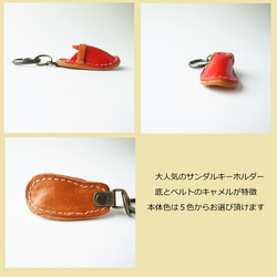/  免費送貨 / Sabo 涼鞋型鑰匙扣 充滿了創作者最喜歡的物品的微型圖案的 AC-22-S 系列 第5張的照片