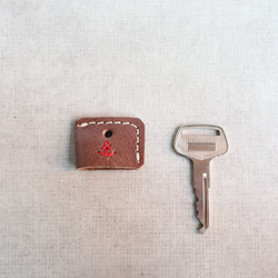 /包郵大鑰匙皮革刺繡鍵套兼容2.7cm大鑰匙❗免費換線色ac-8-big 第6張的照片