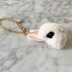 羊毛氈兔子包吊飾小矮人熱金｜羊毛兔子包吊飾小飾品 第2張的照片