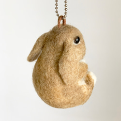 Rabbit Bag吊飾Cafe Latte Horan Drop ｜鑰匙扣錶帶公仔 第2張的照片