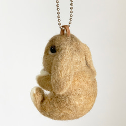 Rabbit Bag吊飾Cafe Latte Horan Drop ｜鑰匙扣錶帶公仔 第4張的照片