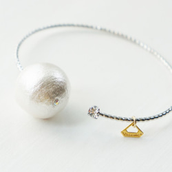 SV big cottonpearl bangle 第1張的照片