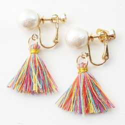 tassel earring 第1張的照片