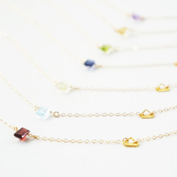 K14gf candy color necklace 第1張的照片