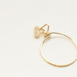 【K10 】 diamond shape ring ・by YouuumuJewelry* 第2張的照片