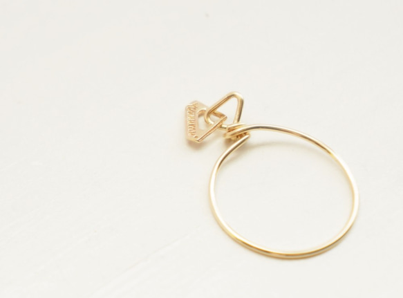 【K10 】 diamond shape ring ・by YouuumuJewelry* 第2張的照片