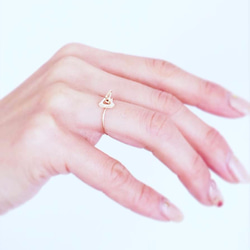 【K10 】 diamond shape ring ・by YouuumuJewelry* 第4張的照片