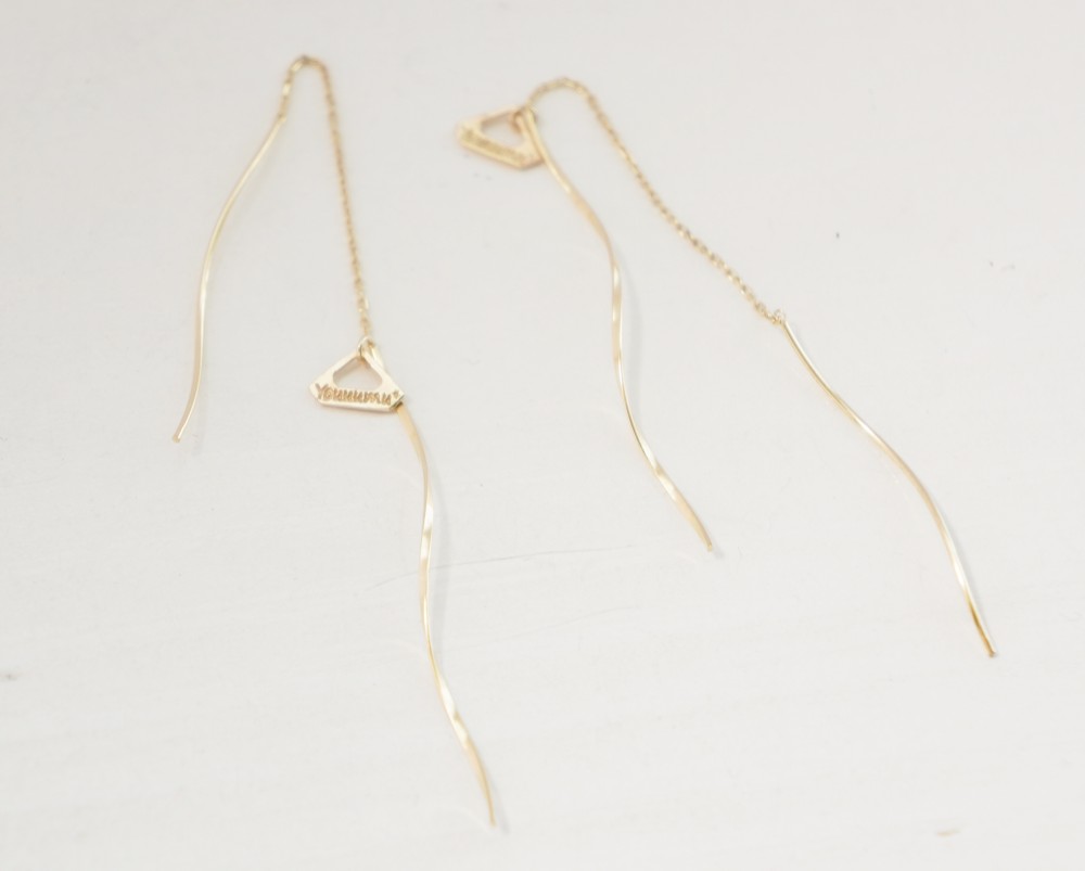 【K10 】  wave pierce　・by YouuumuJewelry*