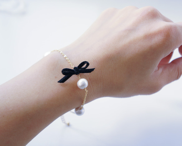 ♥ribbon♥ bracelet 第1張的照片