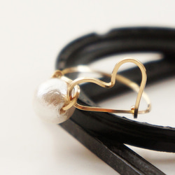 K14gf heart ring order 第2張的照片