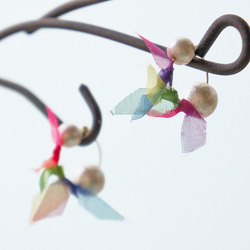 rainbowflower earring 01 第2張的照片