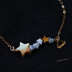 ★～shooting star necklace　 1枚目の画像