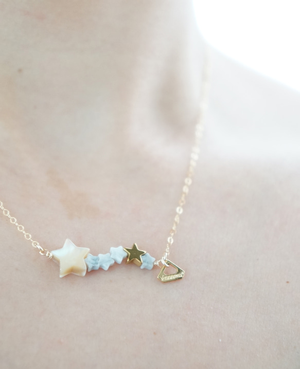 ★〜shooting star necklace 第3張的照片