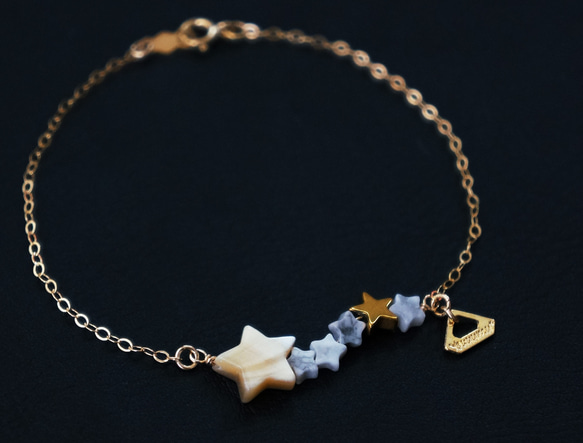 ★～shooting star bracelet　 1枚目の画像