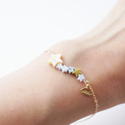 ★〜shooting star bracelet 第2張的照片