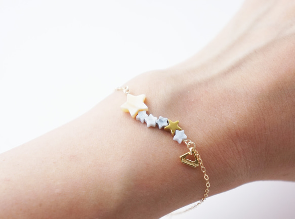 ★〜shooting star bracelet 第2張的照片