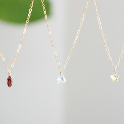 K14gf candy color necklace 第3張的照片