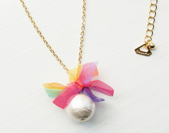 rainbowflower necklace 2枚目の画像