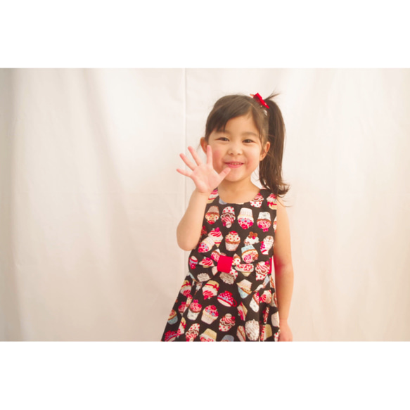 110】カップケーキ♡ワンピース 子供服 リトルプリンセス♡ 通販 