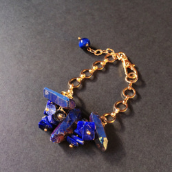 crystal ＆ lapis lazuli  ＜バッグチャーム＞ 3枚目の画像