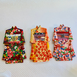 確認用】P76 着物のポチ袋◇お祝い袋◇振袖◇友禅和紙