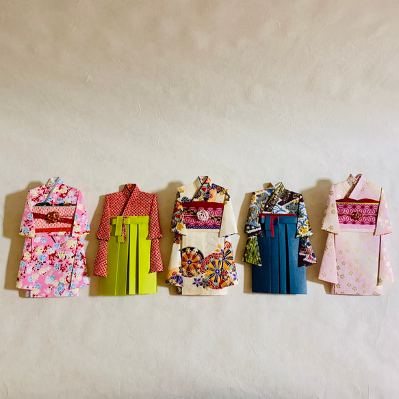 確認用】ポチ袋◇女性用袴◇友禅和紙